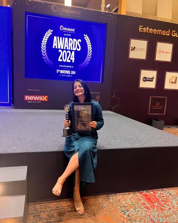It was a special moment accepting the 2024 India Design Award on stage. I am so grateful for this honor and for everyone who has been a part of my journey.