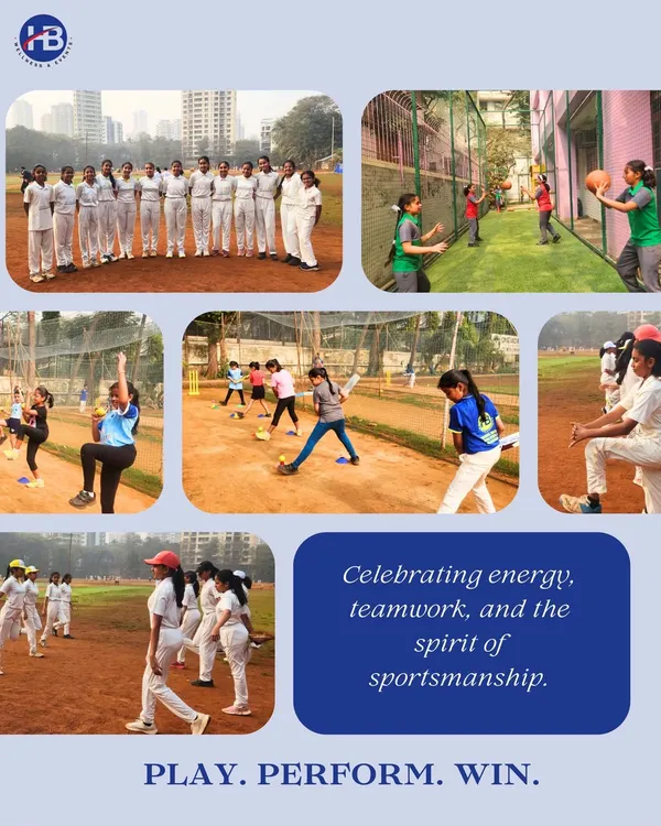 A collage capturing the vibrant atmosphere of a school sports day we organized. It shows a variety of activities, from girls' basketball to athletics, all celebrating energy, teamwork, and sportsmanship.