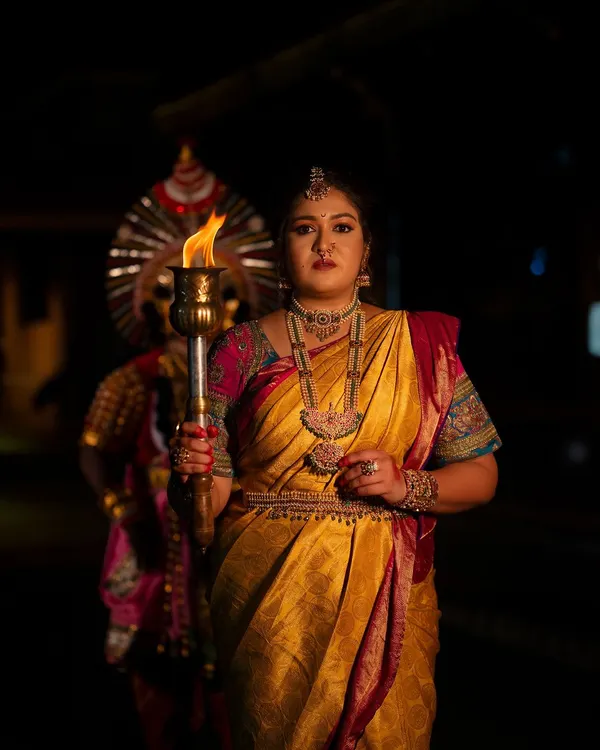 From my "Navataar" series, this image portrays "Belaku" or light. The use of a torch in the darkness creates a dramatic, high-contrast scene, symbolizing the power to dispel evil and bring courage.