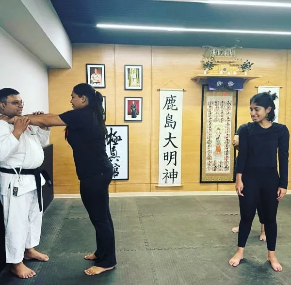 This is what we mean by real-world training. Here, we practice escaping a common threat like a wall choke. Our focus is on teaching you practical, effective movements that build muscle memory and confidence, so you are prepared to react instinctively.