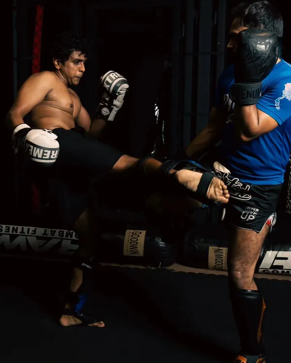 This is where the fight is won. In the gym, we drill technique, test our limits, and forge resilience. This is Muay Thai sparring, a dance of precision and power.
