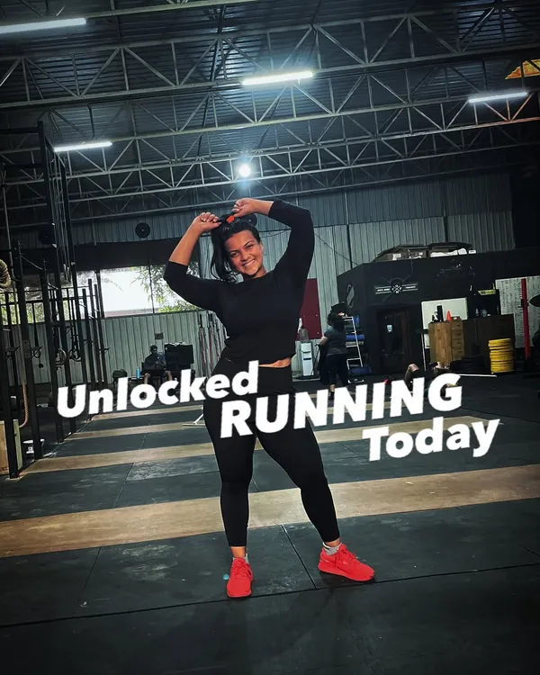"Unlocked Running Today." This was a huge moment for me, running for the first time four months after surgery. It was a day my mindset completely shifted, proving that consistency in rehab and training pays off.