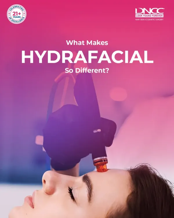 What makes the HydraFacial different from a standard facial? It's a medical-grade hydradermabrasion treatment that uses a unique device to cleanse, extract, and hydrate, delivering superior and more consistent results for skin health.