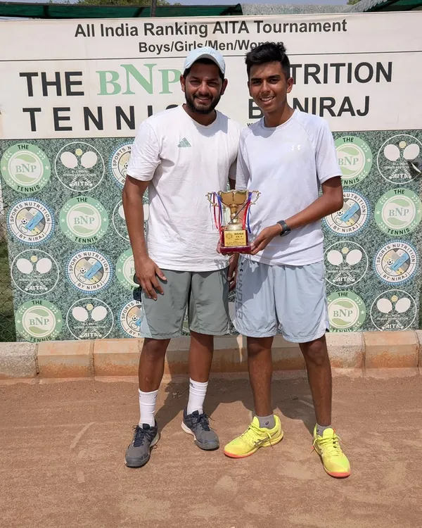 A dominant performance by Arsh Kathuria, winning the U18 Boys Singles title at the AITA Championship Series in Delhi. This was his first title in the U18 category, a major step up.