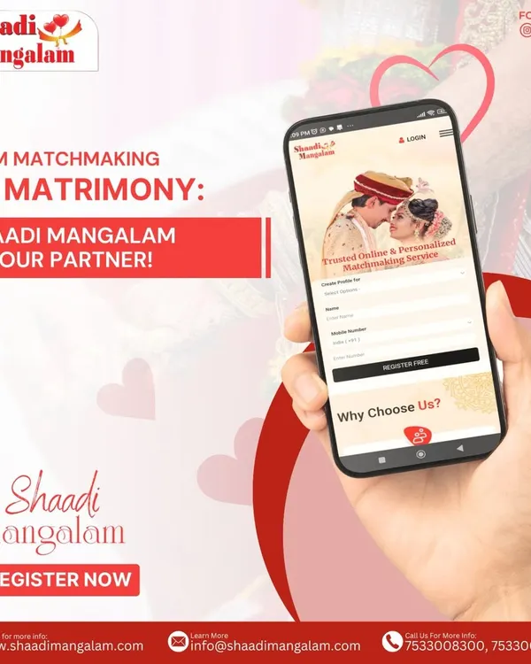 Our mobile-friendly platform puts the power of matchmaking in your hands. From browsing profiles to connecting with matches, we are your trusted partner every step of the way, from matchmaking to matrimony.