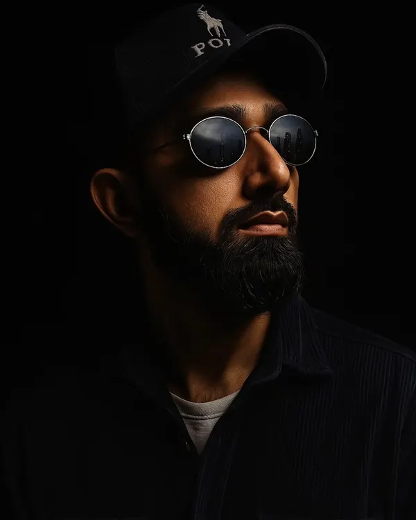 A professional portrait reflecting my focused and confident mindset. I believe a positive attitude is the key to success in music and in life.