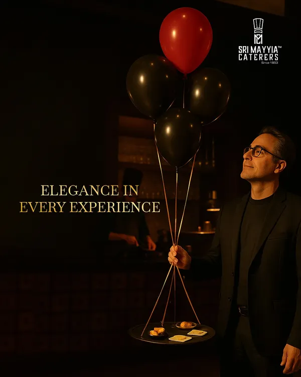 We believe in serving more than just a meal; we serve a legacy with elegance. This creative presentation of appetizers shows our commitment to crafting unique and memorable culinary experiences.