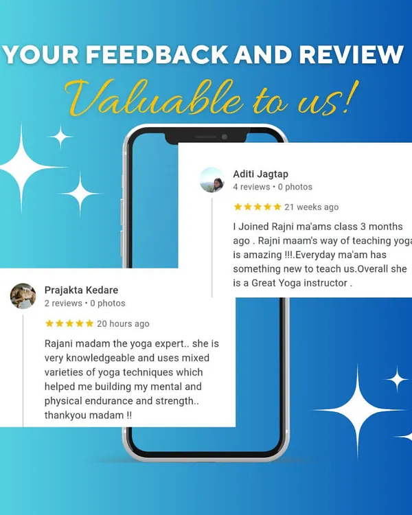 Your feedback is invaluable to me. These reviews from students highlight my knowledgeable approach and use of mixed yoga techniques to build both mental and physical endurance.