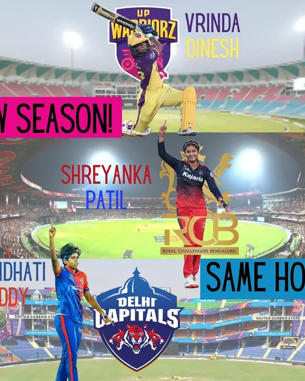 Our players are not just participating, they are key assets for their WPL franchises. Vrinda Dinesh, Shreyanka Patil, and Arundhati Reddy have all been retained by their teams, proving their value and our ability to manage long term careers.