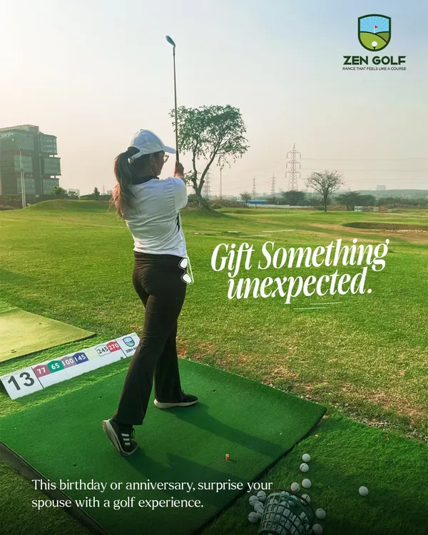 Looking for a unique gift? A golf experience is an unexpected and healthy present for a birthday or anniversary.