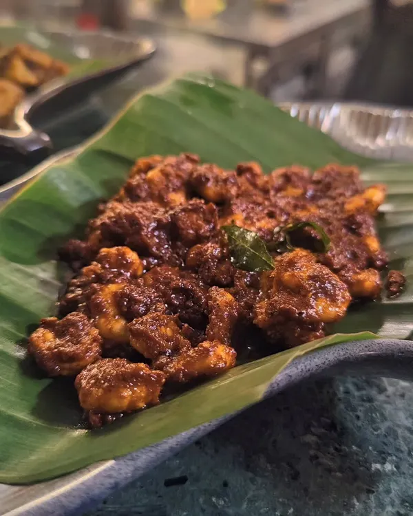 My Prawns Ghee Roast is a dish that always wins hearts. This recipe, inspired by my travels in the south, was a clear winner at my pop-up in Goa. It's rich, spicy, and utterly delicious.