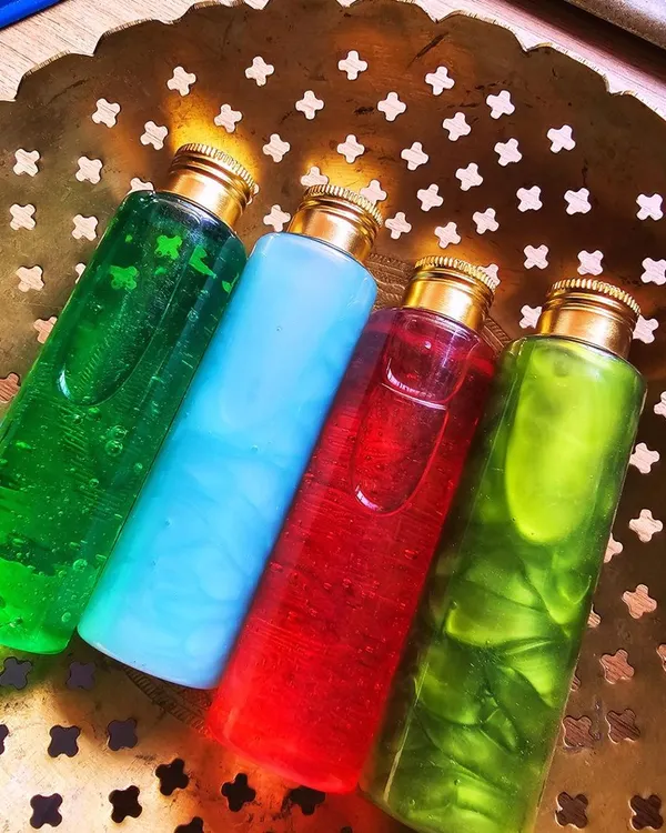 I offer a variety of handmade shampoos for different hair needs, all without any harsh chemicals. You can see my hibiscus, amla, rosemary, and aloe vera shampoos here, each one made to be gentle and effective.