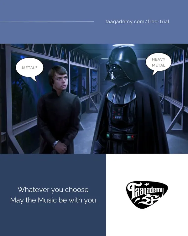 Metal? Heavy Metal? Whatever your chosen style, may the music be with you. I have mentors who can help you master any genre. Just book a free trial.
