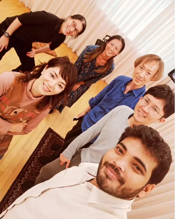 A happy moment with my wonderful students from a workshop in Japan. It is beautiful to see the love for tabla cross cultural and geographical boundaries. I offer online classes for students anywhere in the world.