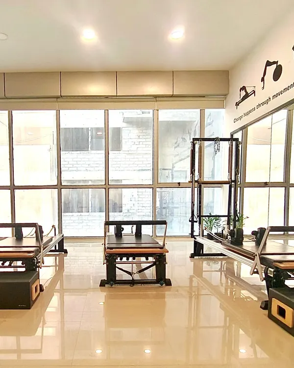 Our studio is clean, modern, and filled with natural light. It's the perfect environment to focus on your mind-body connection.