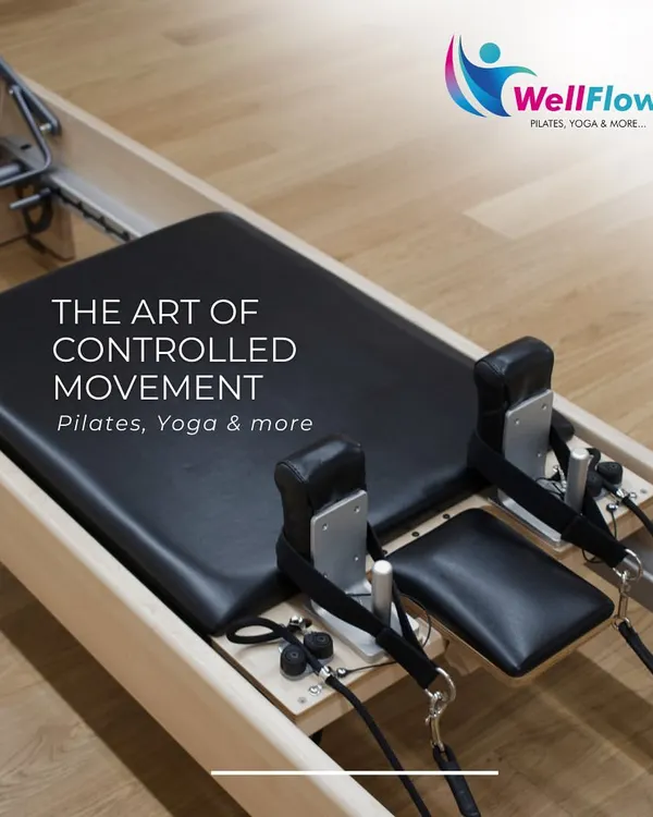 The Pilates reformer is at the heart of our studio. This versatile equipment uses springs and pulleys to provide resistance and support for a full-body workout.