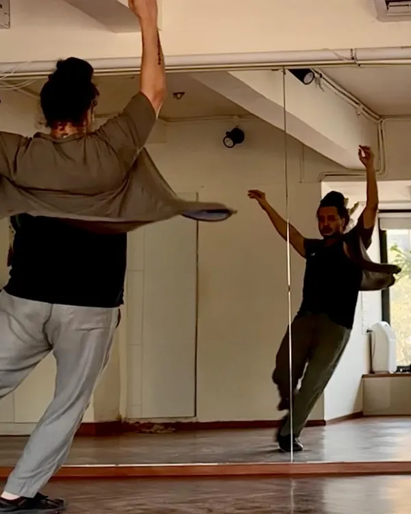 Dance is a freedom of expression and a roaring emotion. Here I am in the studio, a space where I can explore, create, and lose myself in the movement.