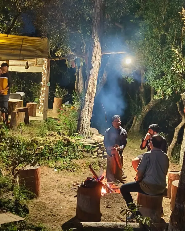 The ride doesn't end when the sun goes down. Some of the best moments happen around a campfire, sharing stories and laughs with new friends. This is the community side of our adventures.