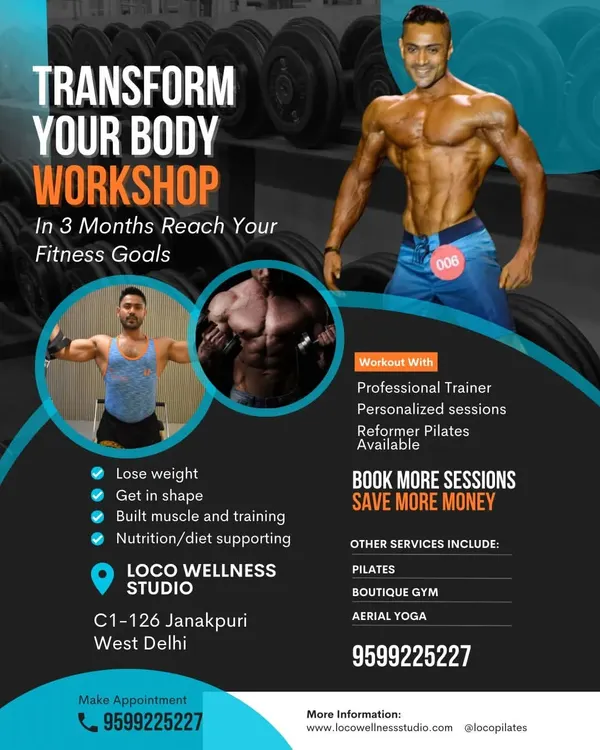 Ready for a big change? My 3-month transformation workshop is designed to help you reach your fitness goals through personalized sessions, reformer Pilates, and nutrition support.