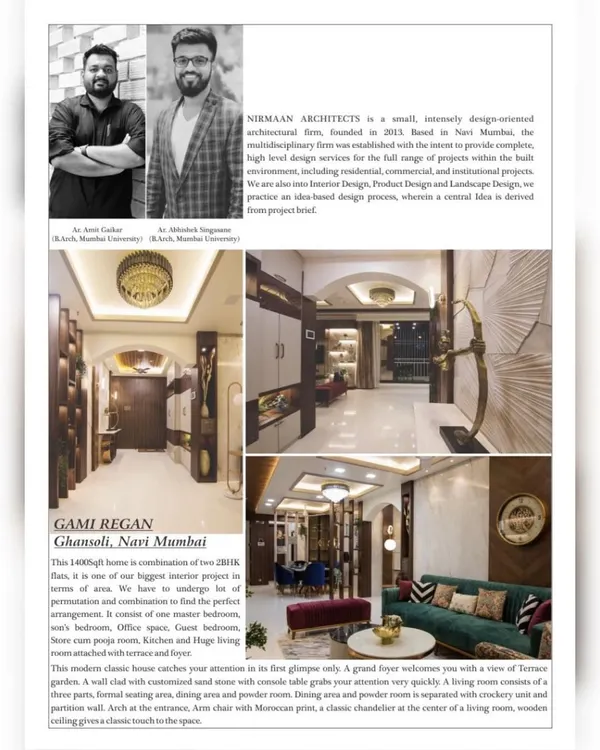 We were thrilled to have our Gami Regan project featured in Inside Architecture Magazine. It's an honor to see our work recognized by the industry.