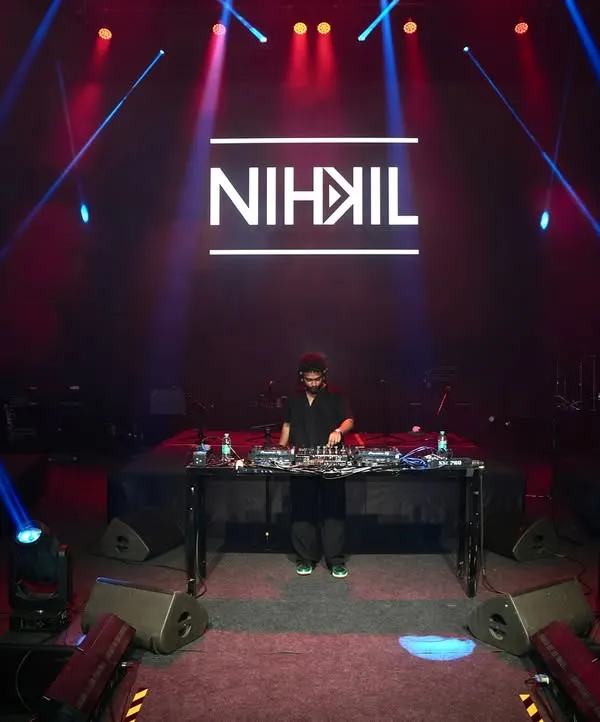 This is my office. I thrive on the energy of a big stage, commanding the crowd with a set designed to make the entire venue shake. This is the main stage experience I bring to every event.