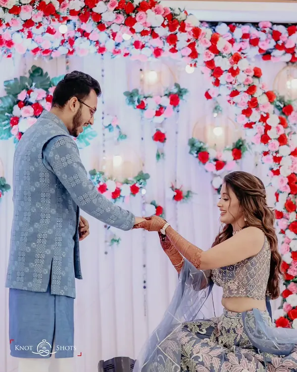 The moment she says yes... again. A bride going down on one knee for her groom is a beautiful, modern twist that I love to capture.