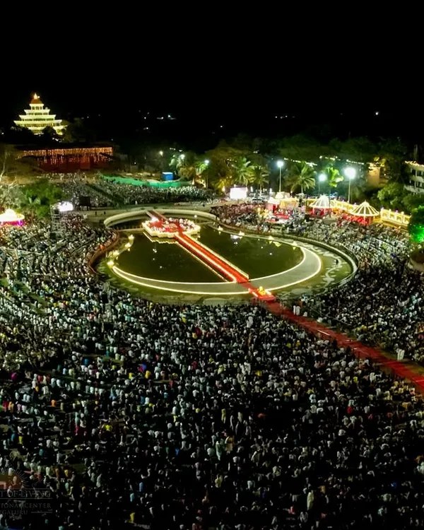 This is the energy of Maha Shivratri at our Bengaluru ashram. Thousands of us gather under the night sky, united in devotion, meditation, and celebration. It's a powerful experience of oneness that stays with you long after the night is over.