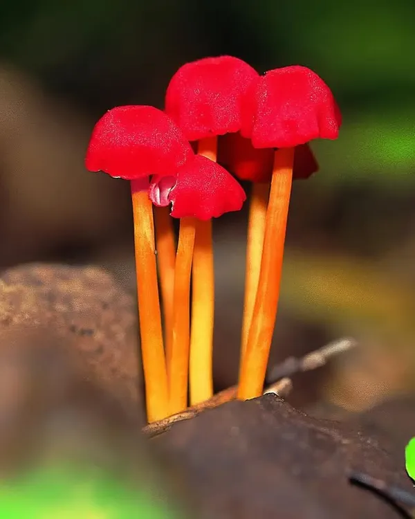 It is the time of year for those seemingly magical, mystical mushrooms. These dainty red beauties emerge for just a few weeks, a splash of intense color on the damp forest floor, playing their part in the great cycle of life and death.