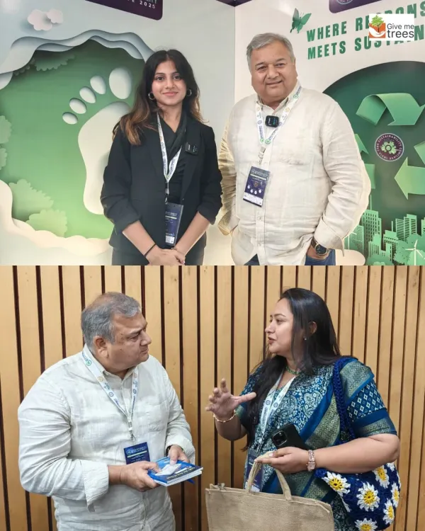 Attending the CSR and Sustainability Conclave. These events are important for sharing ideas and collaborating with other leaders in the field to accelerate climate action.