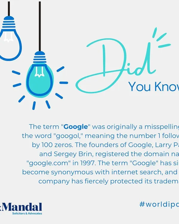 Did you know the term "Google" was originally a misspelling of "googol"? The founders registered the domain in 1997, and the company has fiercely protected its trademark ever since.
