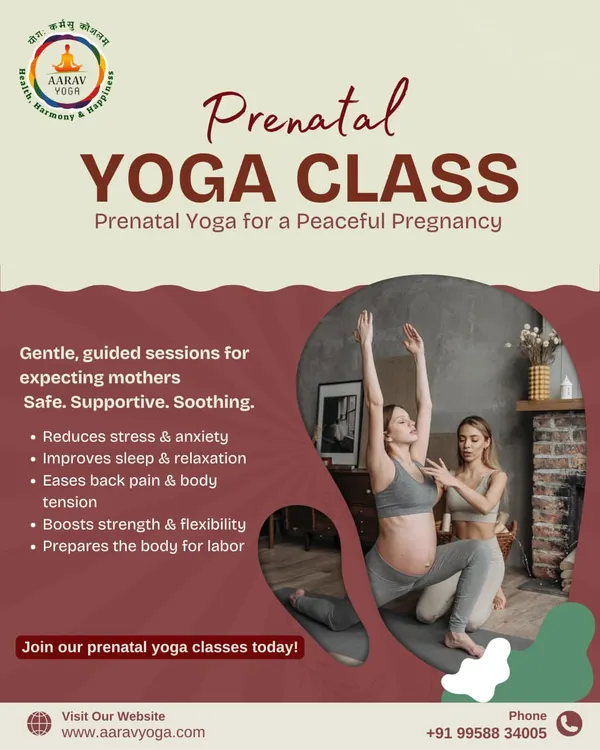 Our specialized prenatal yoga classes offer a safe, supportive, and soothing environment for expecting mothers. We focus on gentle, guided movements that reduce anxiety and prepare the body for labor.