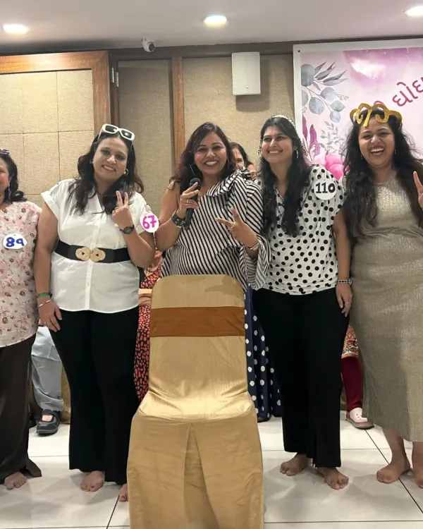 A power-packed show with over 150 amazing ladies. The energy in the room was electric, and we had a blast with games like Funtarakshri.