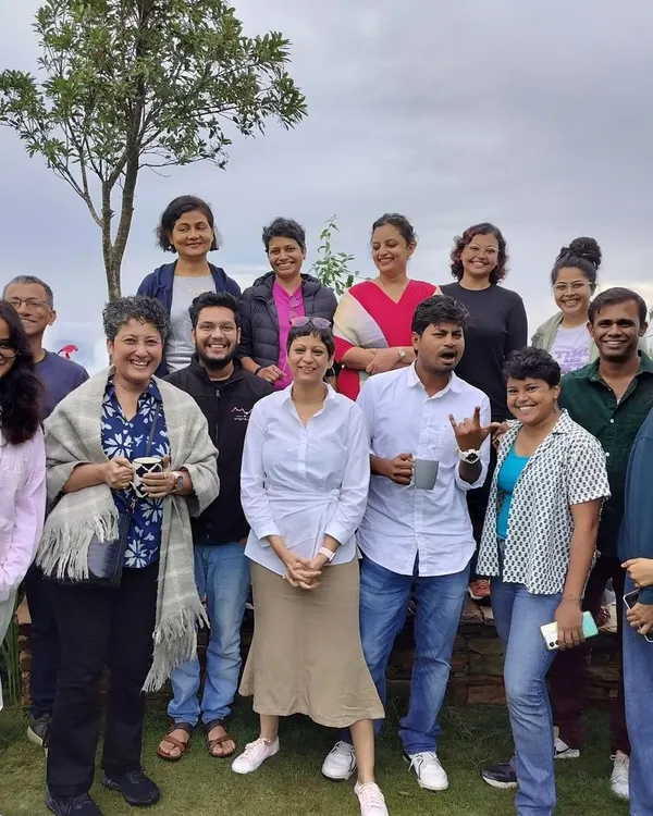 The wonderful group from a recent screenwriting workshop. Strangers become friends and a support system, bonded by a shared passion for storytelling.