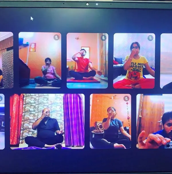 Pranayama is the practice of focusing on breath to control your vital life force. Our online classes always include breathing exercises to help you feel centered and calm.