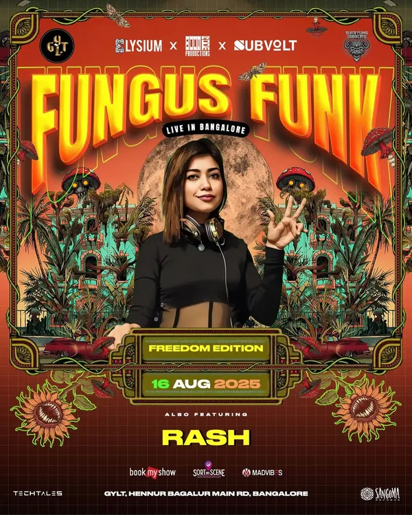 Super excited to be on the same lineup as the legendary Fungus Funk. Sharing a stage with artists of this caliber is always an honor and a massive inspiration.