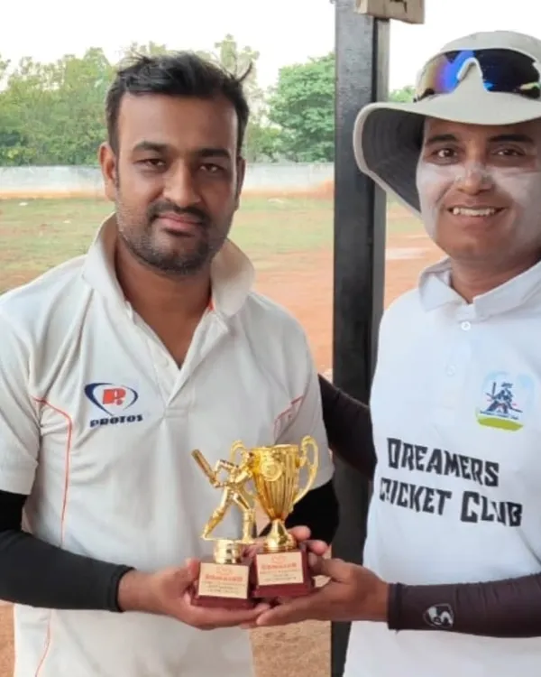 Recognizing the players who made a huge impact in a close tournament win. Here we celebrate the Man of the Match and Best Batsman, the Impact Player, and the Best Bowler from a recent victory.