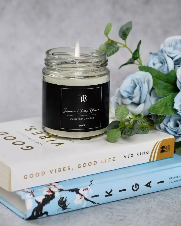 Add a touch of tranquility to any gift with our Japanese Cherry Blossom scented candle. It's a perfect wellness item for relaxation and creating a calming ambiance.