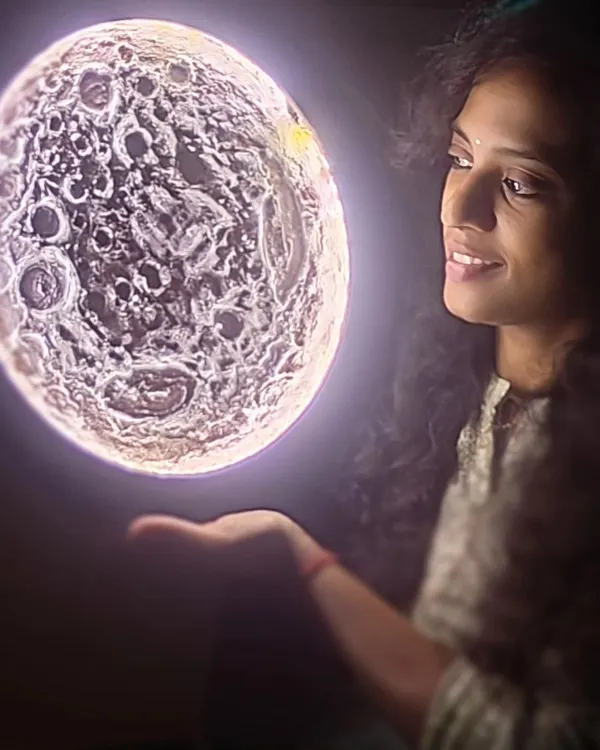 This 3D textured moon painting with a built in LED light is one of my favorite creations. It brings a serene, celestial glow to any room and is a perfect example of how I blend traditional texture techniques with modern decor ideas.