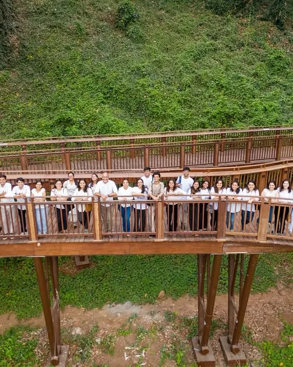 The IMK team celebrating the completion of another amazing project at the Malabar walkway. Good vibes and friendly competition are part of our studio culture.