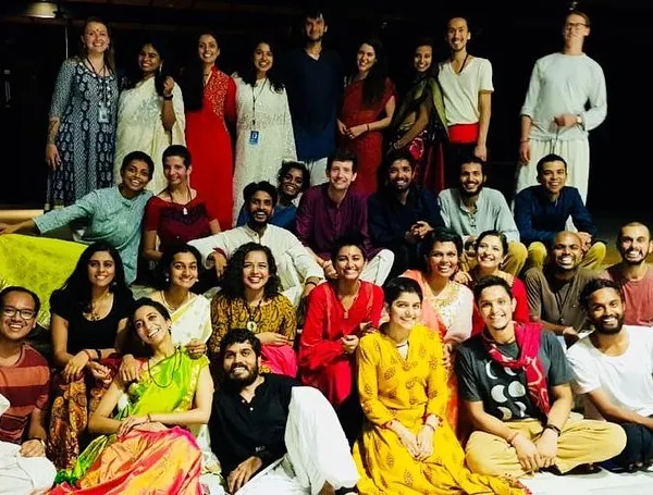 A cherished memory from my Hatha Yoga teacher training. Being part of this vibrant community, this Sangha, is a constant source of inspiration and support on my path.