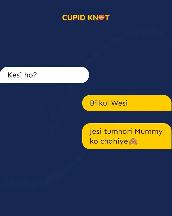 The ultimate green flag is when they are exactly the person your mom would approve of. We love a good "Mummy ko pasand hai" moment.
