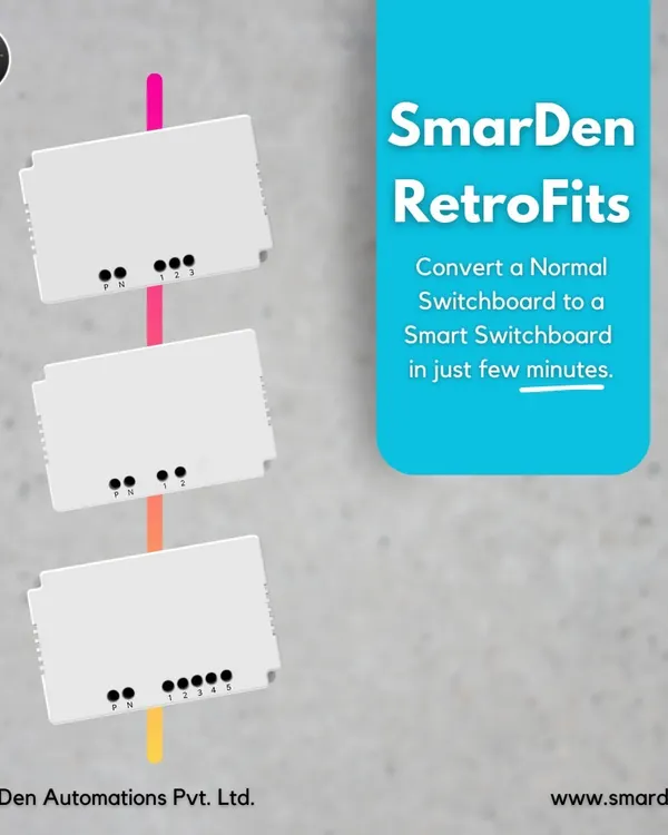Our Blaze Smart Switch controllers are the ultimate retrofit solution. They fit discreetly behind your existing switchboards, instantly converting them into smart panels you can control from our app.