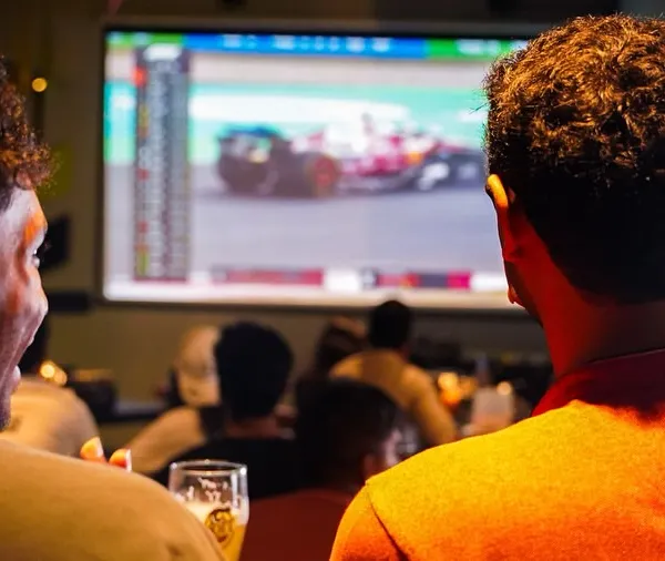 Fast cars, cold beers, and electrifying moments. Experience F1 racing like never before on our big screen.