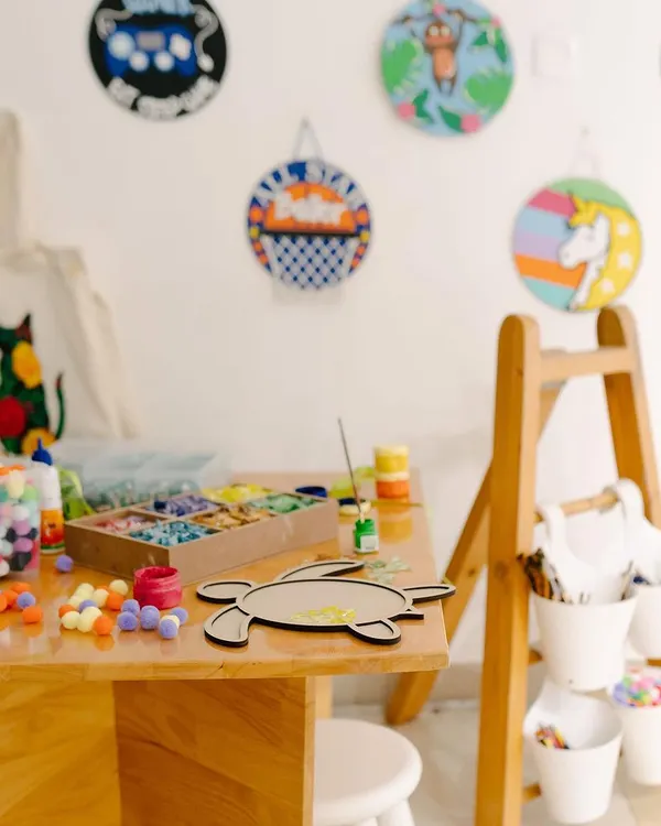 Welcome to our DIY sanctuary! Every inch of our studio is designed to awaken your artistic spirit and fill your soul with delight. Just walk in, choose an activity, and let the creativity begin.