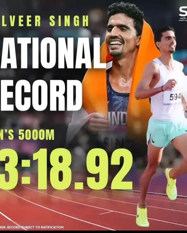 This is what happens when discipline meets dedication. My student, Gulveer Singh, not just winning but smashing the national record for the 5000m. My training is designed to break limits and create champions.