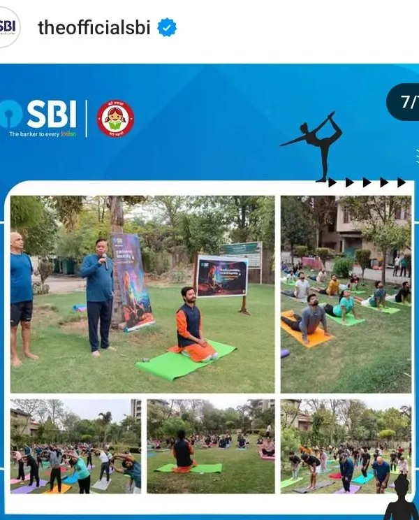 It was an honor to be featured by the State Bank of India for leading one of their corporate wellness initiatives. We focus on bringing practical yoga for employee well-being to leading organizations.