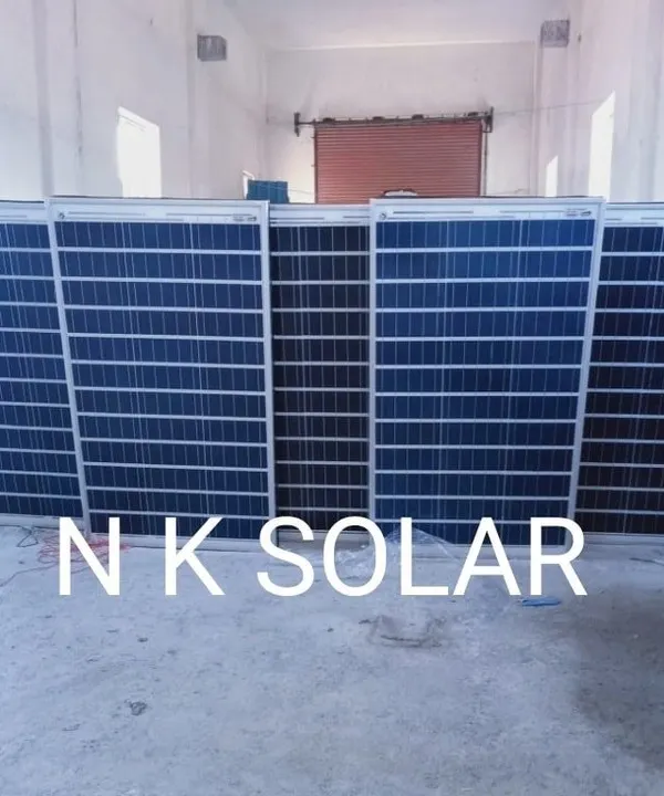A collection of our durable solar panels ready for dispatch. We ensure every panel meets our quality standards for performance and longevity in standalone solar installations.