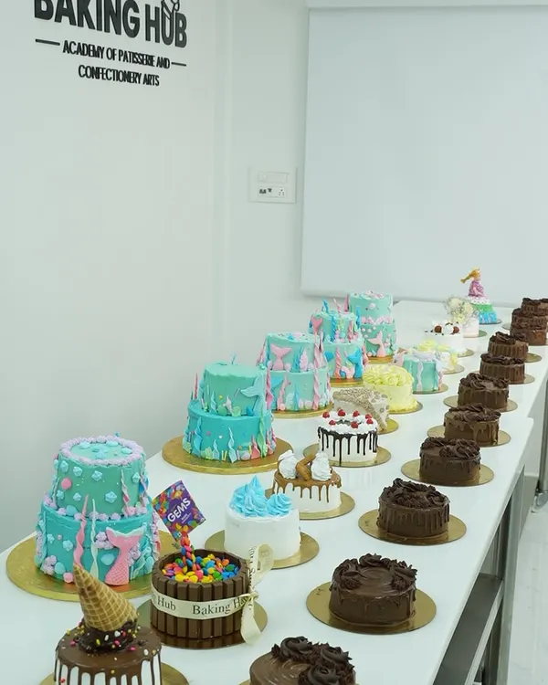 This is what success looks like after just five days in our masterclass. We teach you to create a whole range of stunning cakes, from elegant tiered designs to fun, modern creations. You will leave with the skills and confidence to start taking orders immediately.