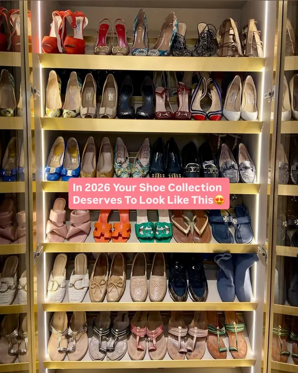 Your shoe collection deserves to look like this. We created a floor-to-ceiling shoe library with integrated lighting, turning our client's collection into a stunning focal point of her walk-in closet.
