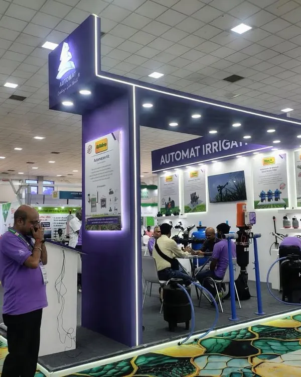 Our booth is all set at Agri Intex 2025 in Coimbatore. We are here to showcase our Made-in-India smart irrigation solutions that save water, energy, and boost yields.